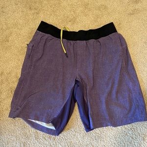 Purple lululemon shorts Sz Large